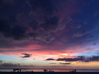 Spectacular Sunsets on the Beach