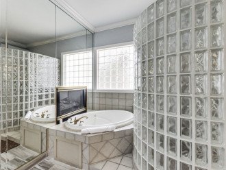 Master King Suite Bathroom with Jacuzzi Tub and Stand Up Shower