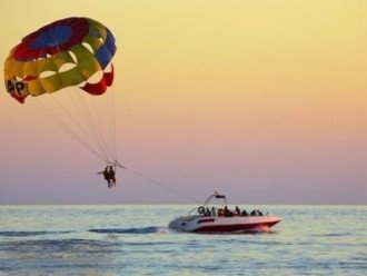 Parasailing is a great family fun activity!