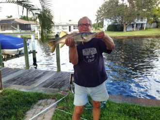 My first catch, SNOOK