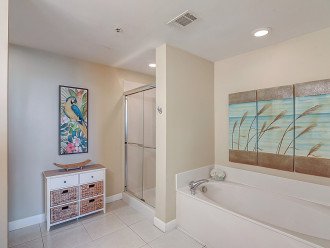 Shower and Garden Tub