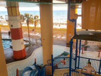 On site water park