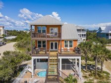 Amazing ocean views, private pool, steps to the sand, hot tub, fire pit!