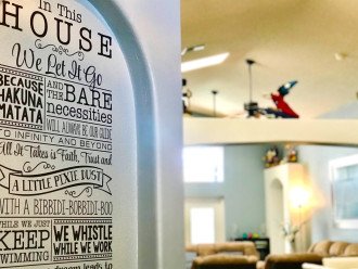Disney touches in the home