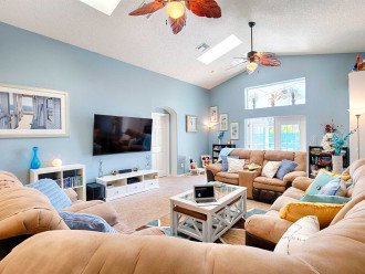 Spacious Living Area with plenty of seating for all