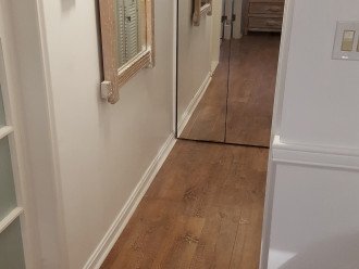 Hallway to Bathroom in Second Bedroom