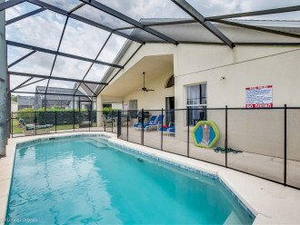 ‍️20% OFF SALE.! 10 MIN TO DISNEY! CLEAN GATED HOME, GRILL,HEATED POOL GR #1