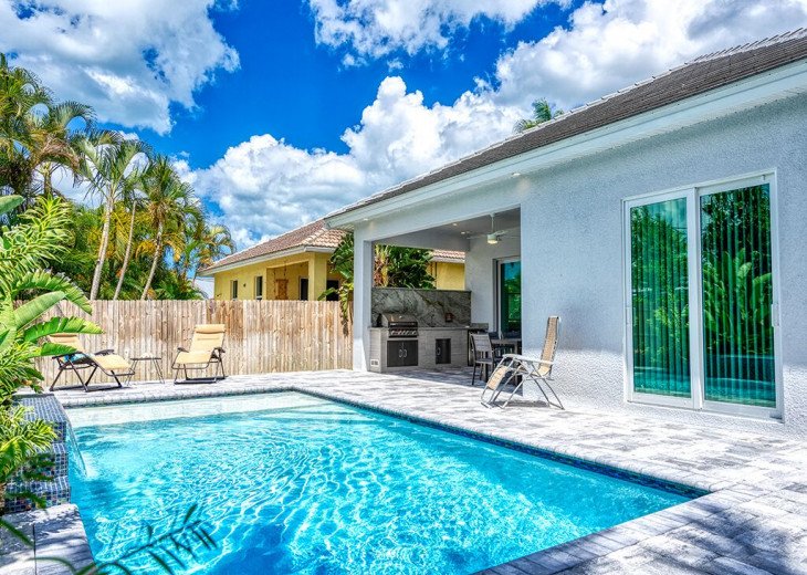 Second Wind! House with heated pool and walking distance to beach! #1
