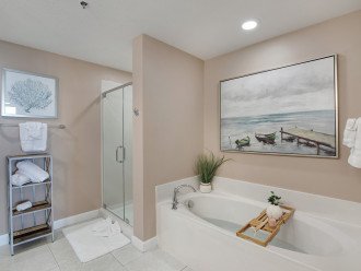 Primary Bathroom Tub & Shower