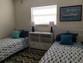 Twin-bedded room