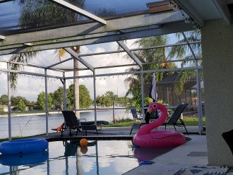 Near Beach Luxury Private Waterfront HEATED Pool Home Sleeps 12 #1