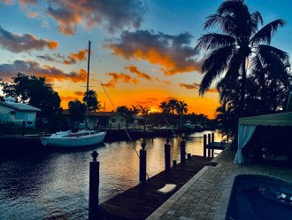 A Florida Sunset on the Intracoastal