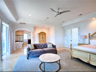 3rd Floor Gulf View Master King Suite with Private Bath, Living Area, and Balcon