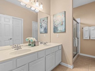 Prepare for your big day in the ensuite master bathroom on the main floor.