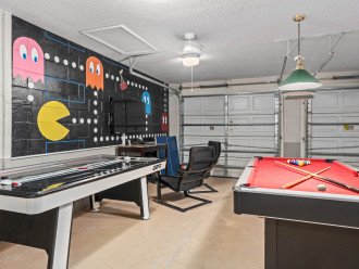 Challenge your family to a variety of games in our Game Room!