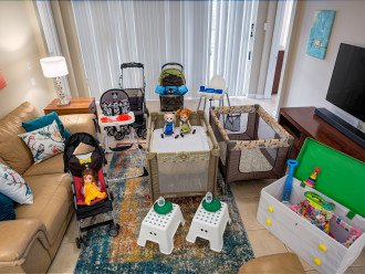 The villa is well-equipped for even the youngest members of your family.