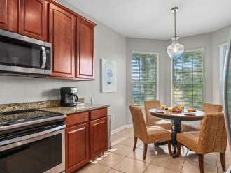 A fully equipped, updated kitchen awaits you.