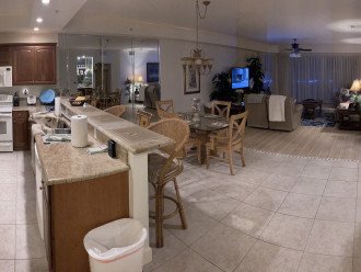 Kitchen / Dining / Living area
