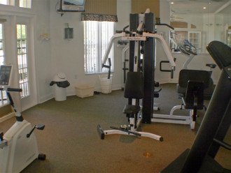 Fitness room at clubhouse