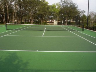 tennis at clubhouse