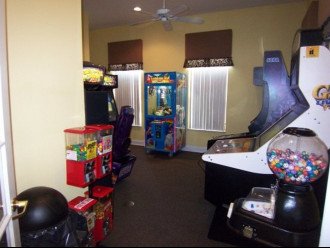Game room at clubhouse