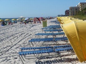 Beach chairs to rent