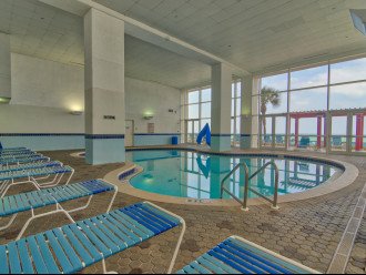 Indoor Heated Pool at Tower 2