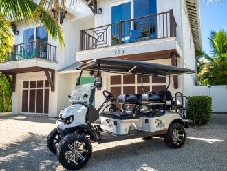 Golf Cart included, private home and only steps to the beach. #2