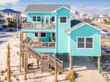 Great 3 bedroom home just across street from the Gulf & beach!