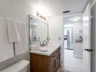 Full Bathroom attached to the guest