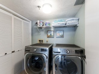Washer and Dryer included inside the condo