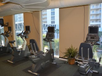 The workout with access to our guests