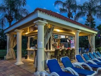 The Tiki Bar, located by the community pool, will make for some fun evenings