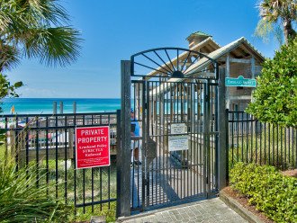 Emerald Shores private pavilion with restrooms, showers, bch svc, and Cabana Bar