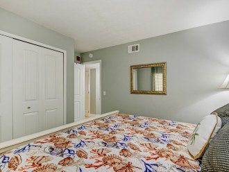 3rd bedroom with a king bed