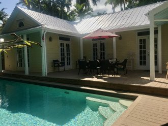 Key West Old Town Sanctuary- Huge Private Pool- Quiet Lane- Monthly Rental #4