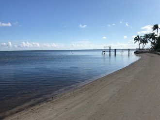 Best location in the Keys, 150-foot dock, coconut palms on the beautiful beach. #1