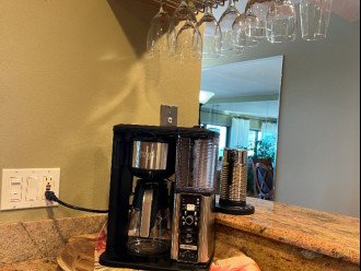 Barista Coffee Station with Royal Cup Coffee and Nespresso Froth Maker