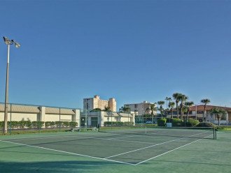 Our Private Lighted Tennis Courts, for Night Play Too!
