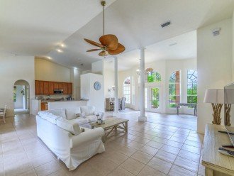 4 Bedroom and 2 Bathroom Home with heated Pool on Water SOUTH FACING #9