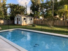 Delray Beach - Fenced in property and large pool