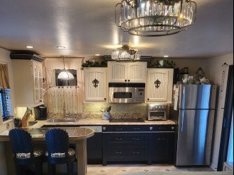Fully Setup to enjoy w/ a lil' French Chic w/ Ice maker/ Dishwasher etc. & More!