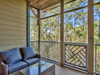 Comfortable Seating on Screened Deck