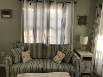 Living room pull out sofa
