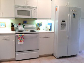 Fully equipped and very clean kitchen