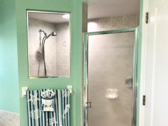 Master step-in shower