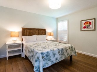 Forth Bedroom with queen size bed and tv