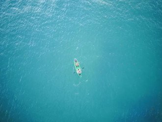 Kayak from drone