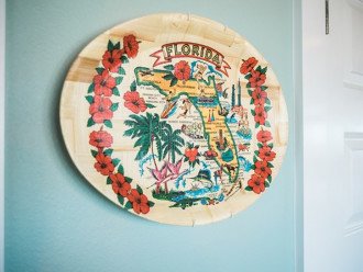 Vintage Florida plate