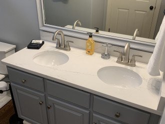 Guest Bath dual sinks